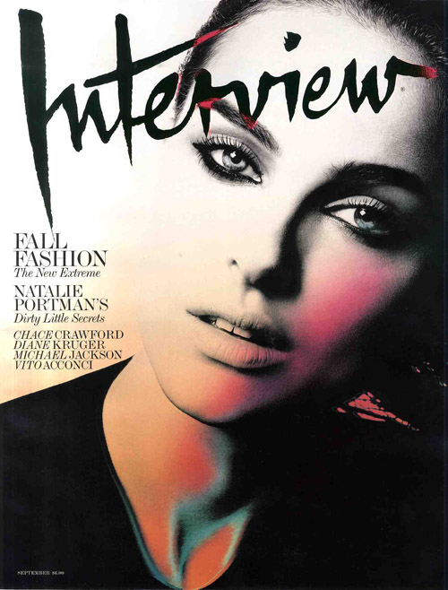 sporting this AWESOME cover,. Natalie Portman for Interveiw Magazine