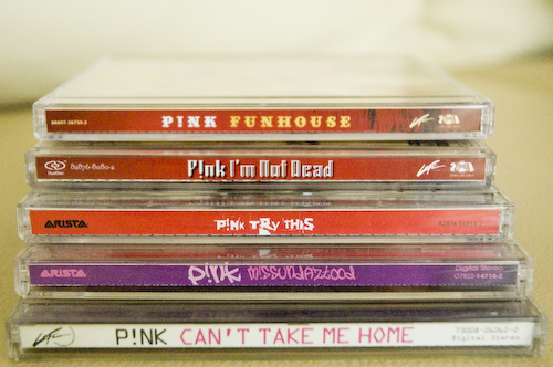 Pink's 5 CDS